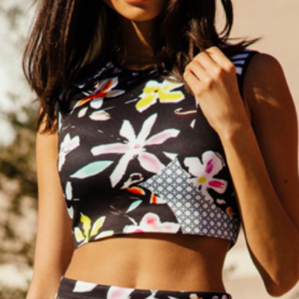 Clover Canyon Neoprene crop top. XS